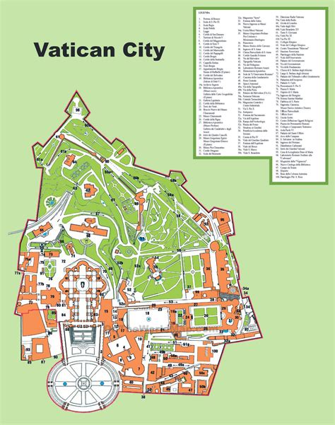 area of vatican city